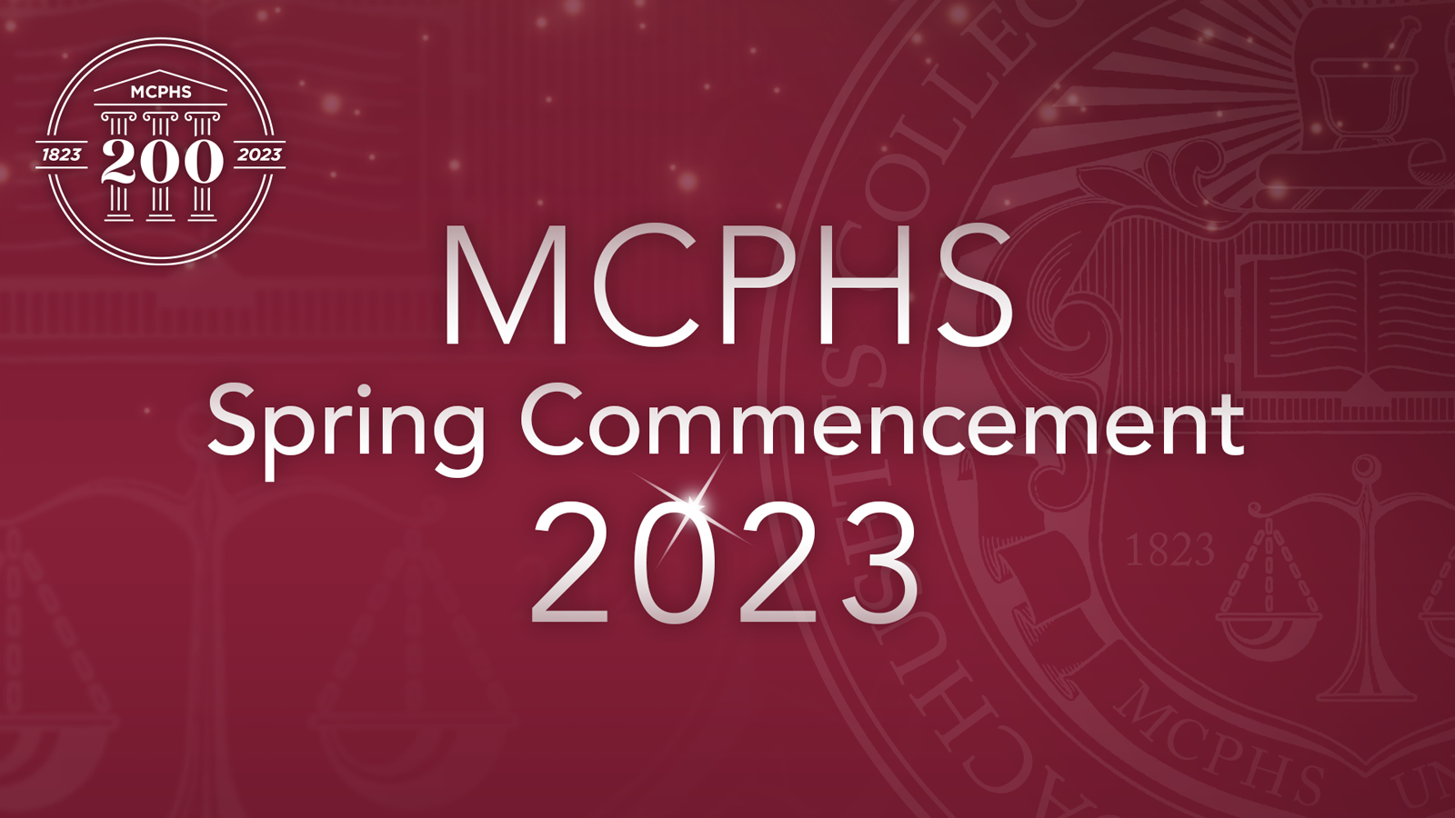 MCPHS Commencement Ceremonies 2025